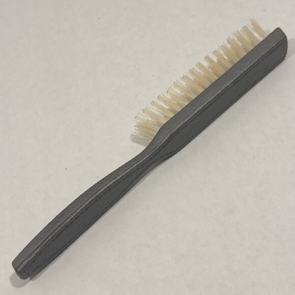 Rare Vintage Pebble Textured Plastic Or Resin Hair Brush 8 Inches Tease & Smooth - Picture 4 of 8